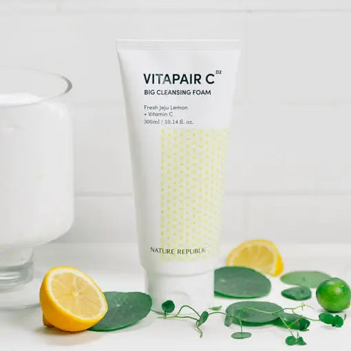 [NATURE REPUBLIC] Vitapair C Big Cleansing Foam 300ml 
