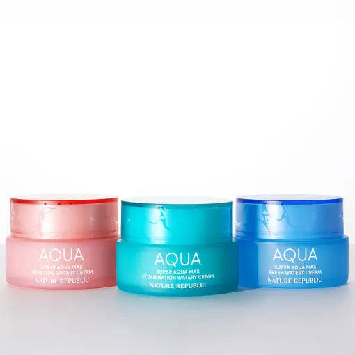 [NATURE REPUBLIC] Super Aqua Max Watery Cream 80ml (3type) 
