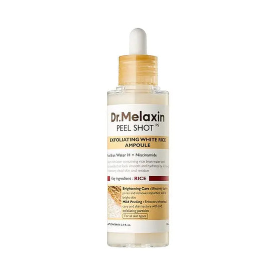 Dr.Melaxin Peel Shot Glow White Rice Ampoule 80ml 