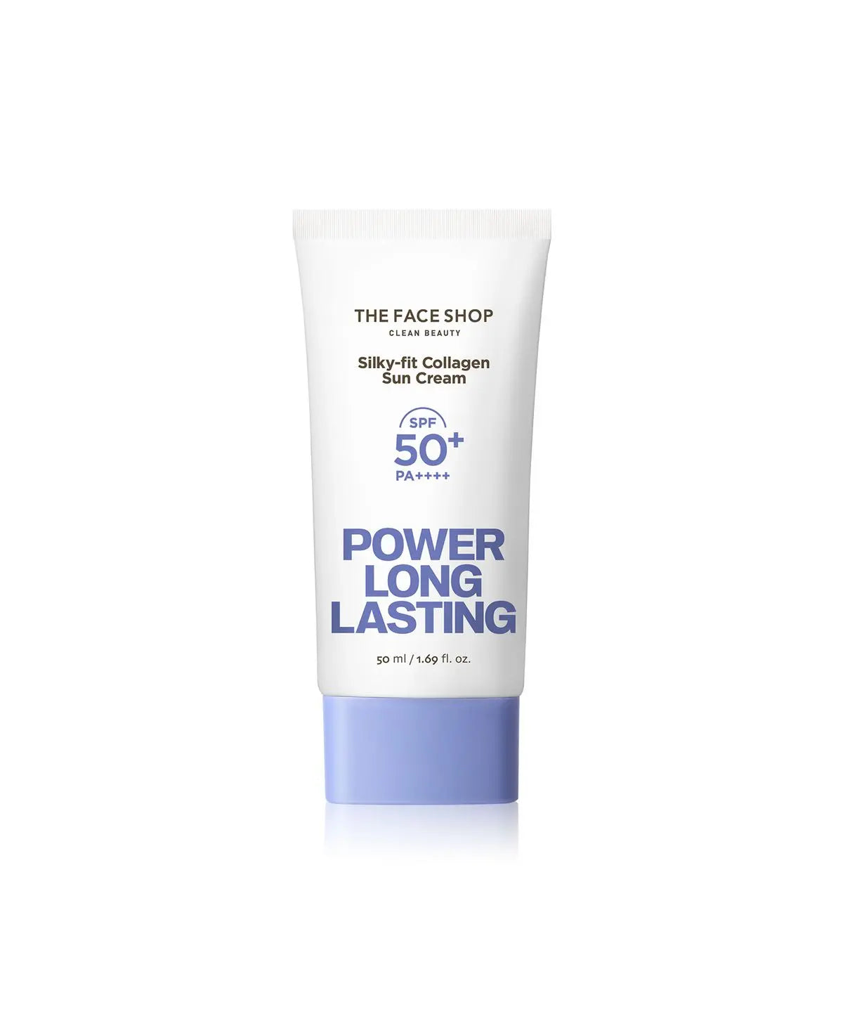 THE FACE SHOP Power Long Lasting Silky-fit Collagen Sun Cream SPF50+ PA++++ 50ml 