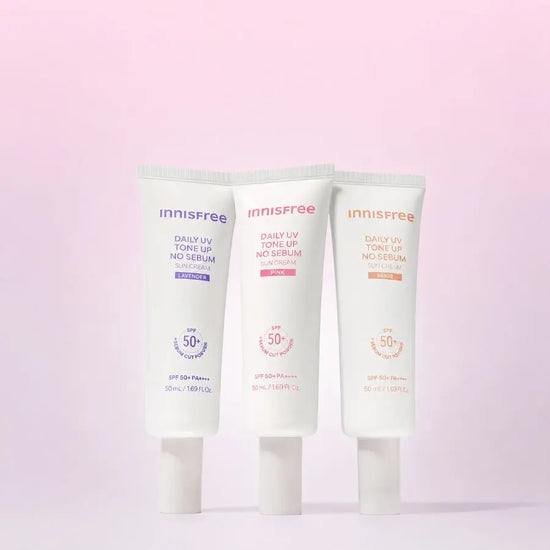 innisfree Daily UV Tone Up No Sebum Sun Cream SPF50+ PA++++ 50ml (3colors) 
