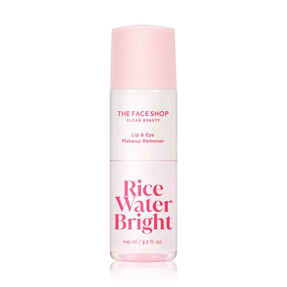 THE FACE SHOP Rice Water Bright Lip & Eye Makeup Remover 110ml 
