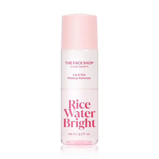 THE FACE SHOP Rice Water Bright Lip & Eye Makeup Remover 110ml 