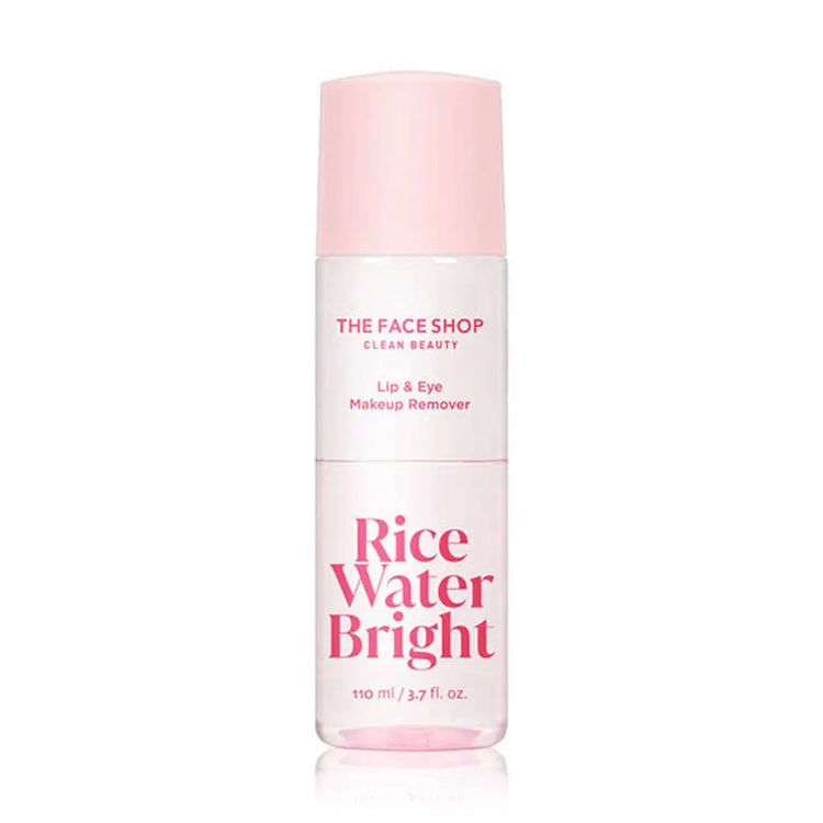 THE FACE SHOP Rice Water Bright Lip & Eye Makeup Remover 110ml 